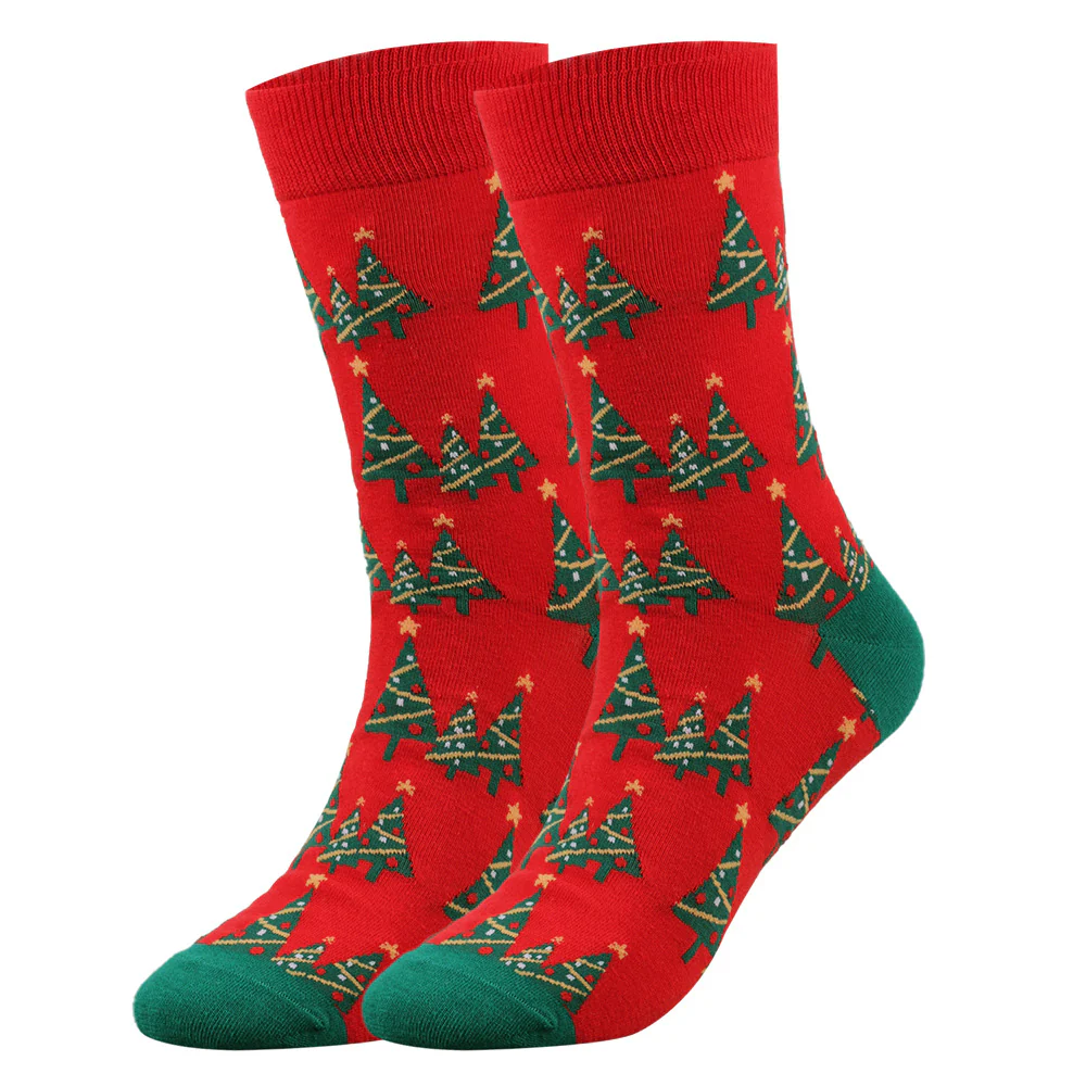 5 Pack Crew Socks for Christmas - Image 4