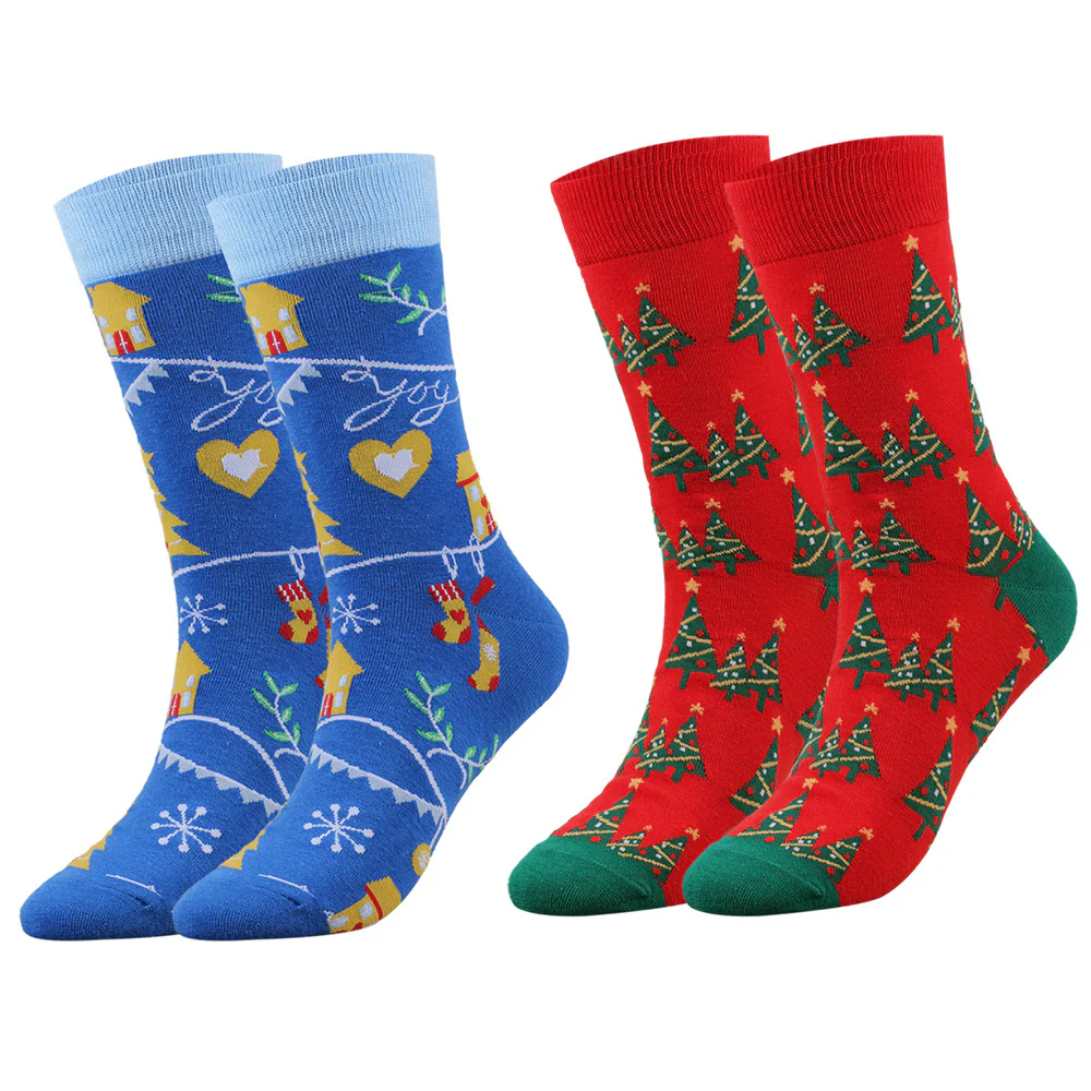 5 Pack Crew Socks for Christmas - Image 7