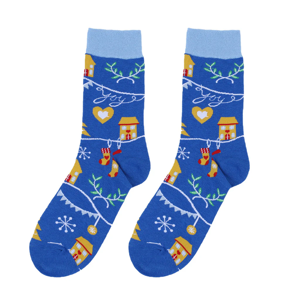 5 Pack Crew Socks for Christmas - Image 8