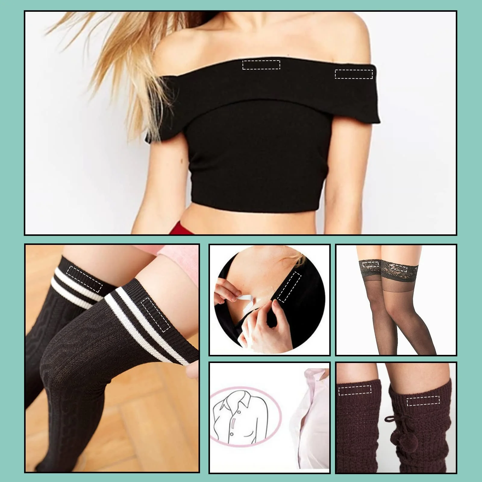 Clothing Strong Clear Body Tape for Women - Image 3