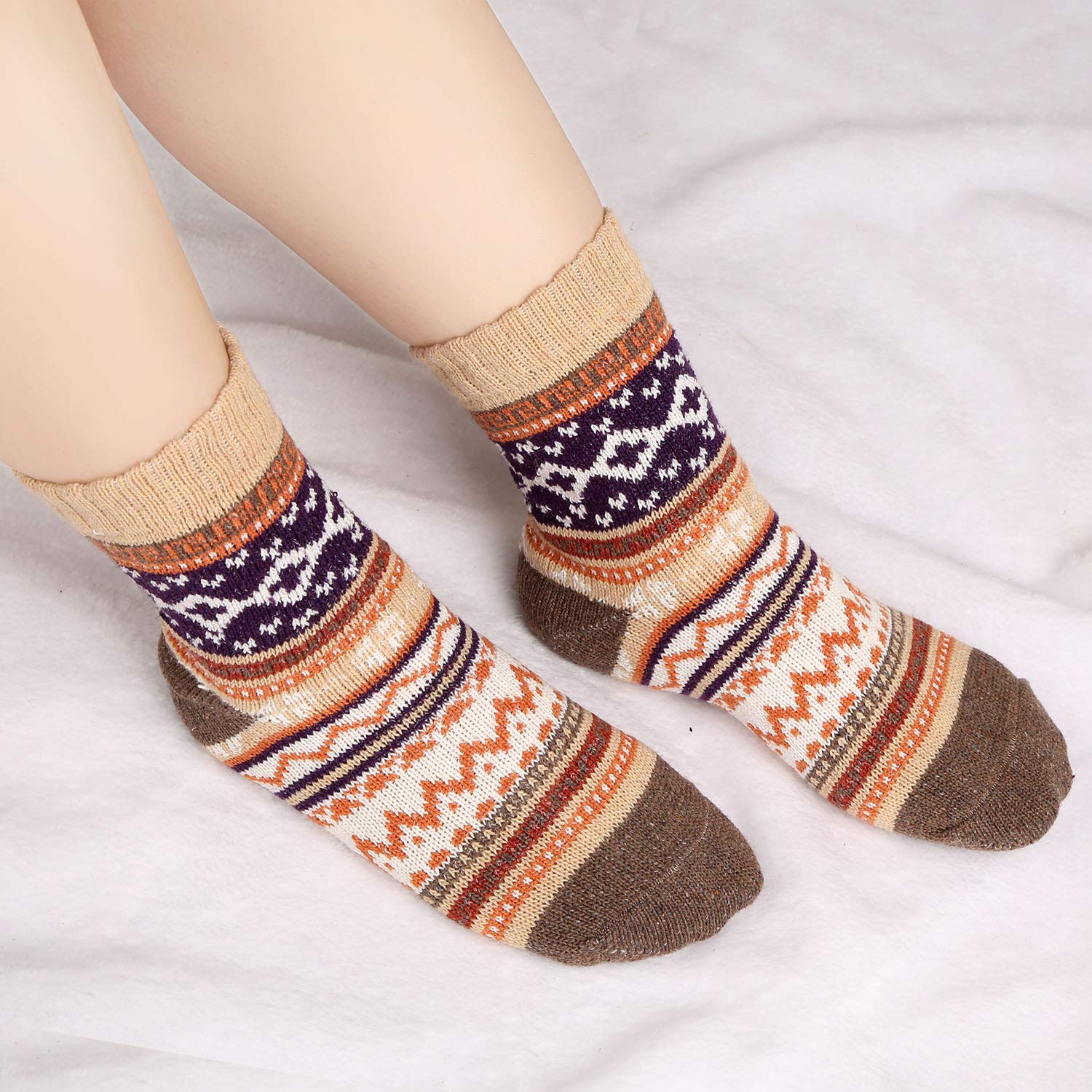 Crew Socks Women Christmas Sock - Image 4