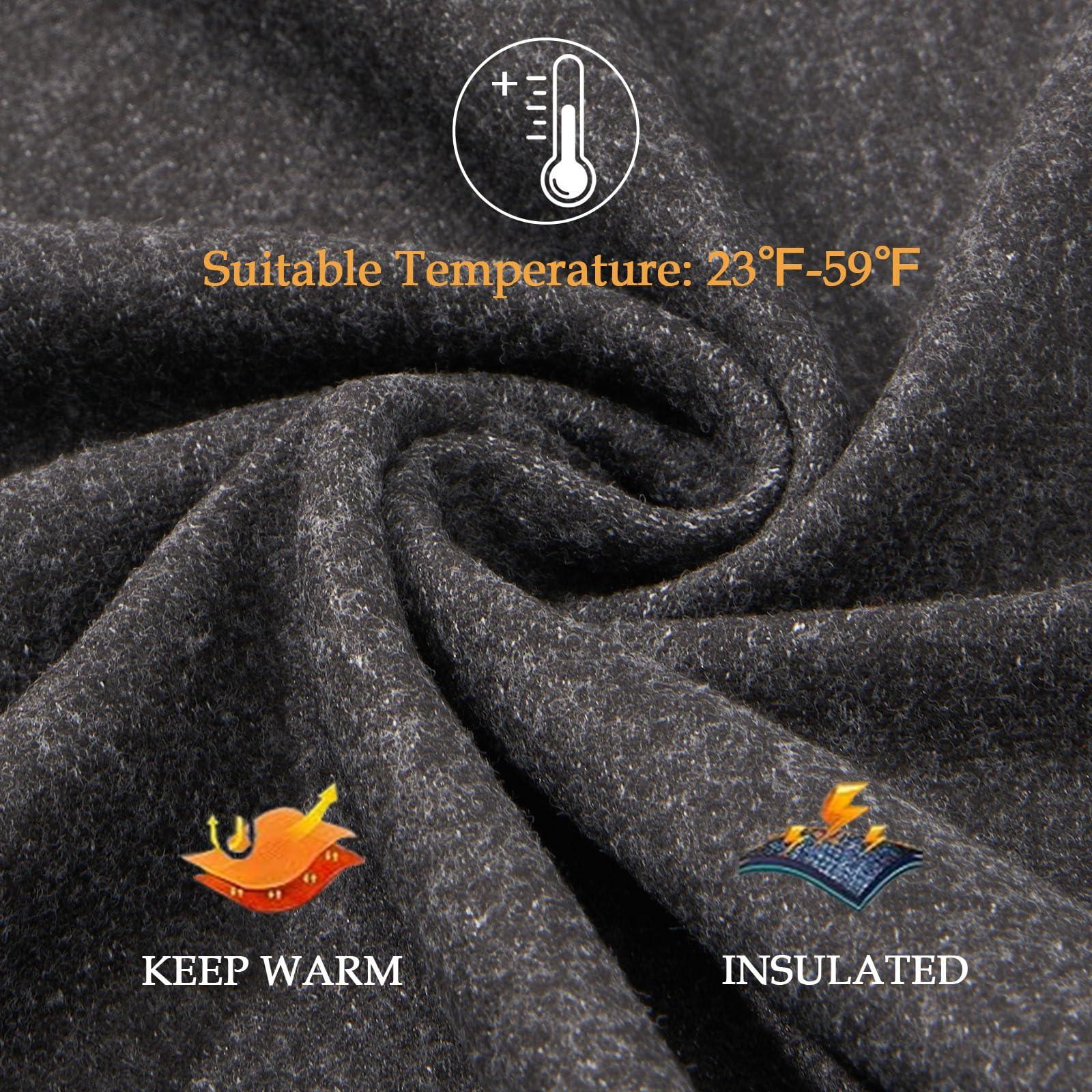 Plus Size Fleece Lined Leggings Printed 6 Pack - Image 6