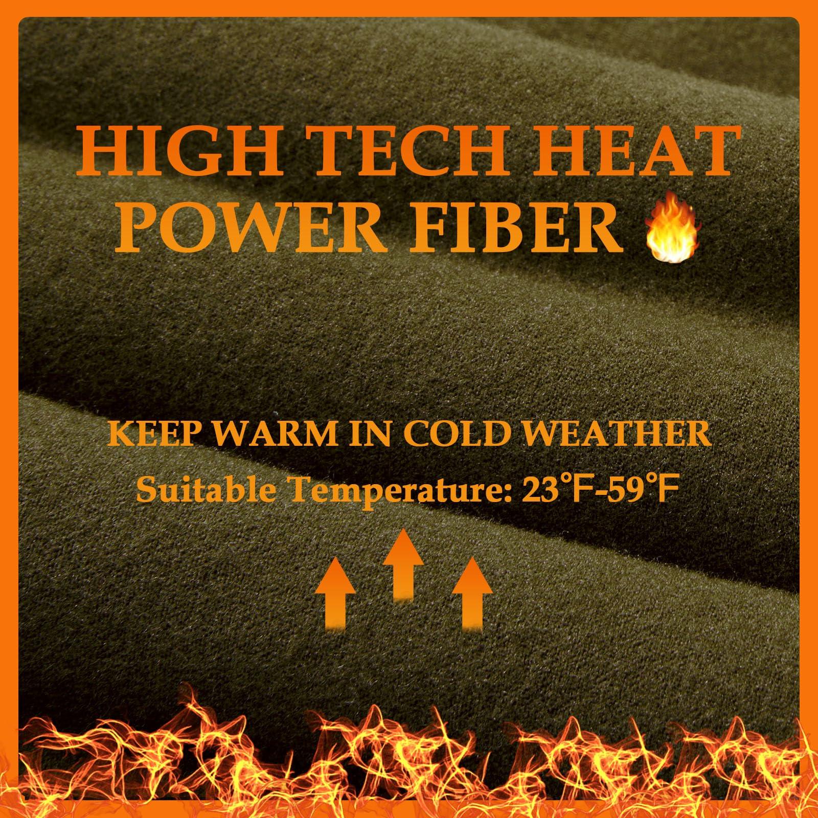 Plus Size Fleece Lined Leggings Women - Military Green - Image 6