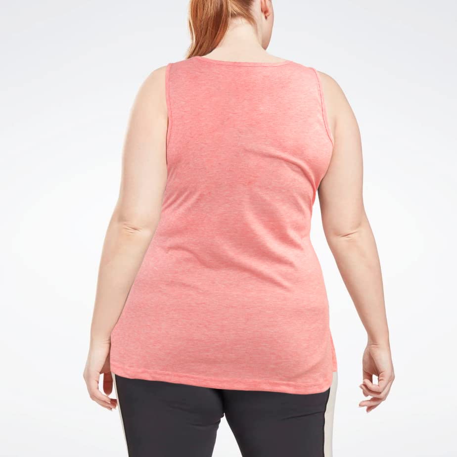 Plus Size Tank Tops for Women Summer Sleeveless T-Shirts Loose-Dark Pink - Image 5