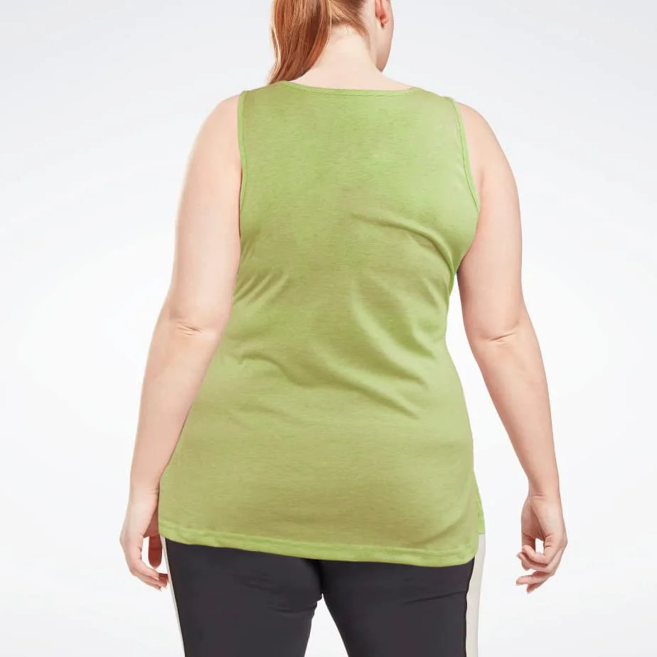 Plus Size Tank Tops for Women Summer Sleeveless T-Shirts Loose-Green - Image 5