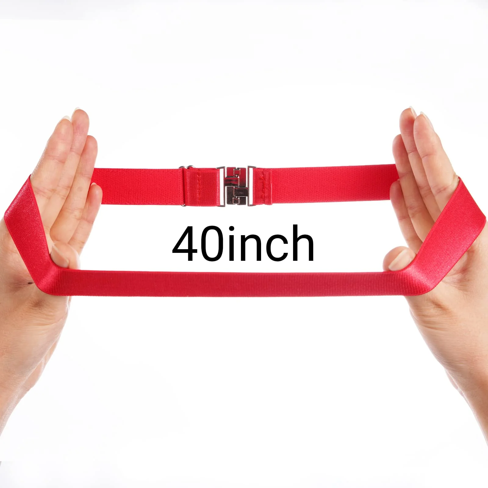 Plus Size Thigh Garter Belt-Red - Image 3